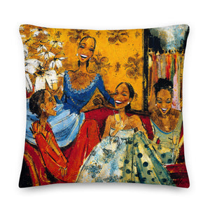 Women and Wine Pillows 22"x 22"