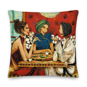 Women and Wine Pillows 22"x 22"