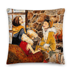 Women and Wine Pillows 22"x 22"