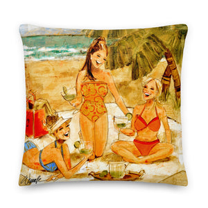 Women and Wine Pillows 22"x 22"