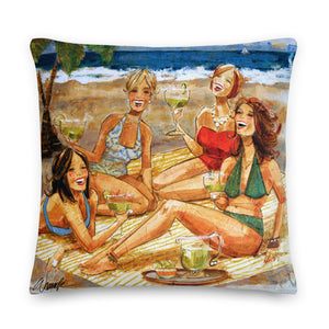 Women and Wine Pillows 22"x 22"