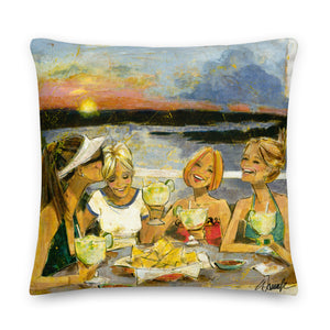 Women and Wine Pillows 22"x 22"